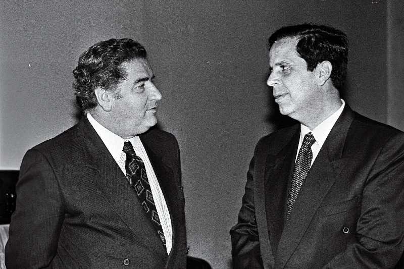 Tšiili parlamendi delegatsioon, (v) Carlos Dupre' Silva, (p) Gutemberg Martinez Ocamica.