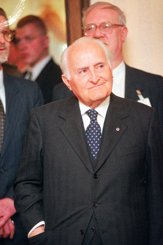 Itaalia presidendi Oscar Luigi Scalfaro visiit Tallinna.