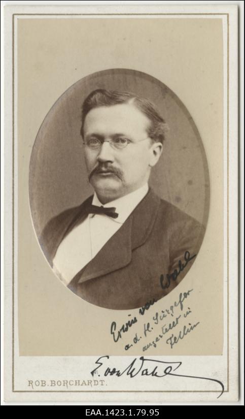 Erwin von Wahl, portreefoto