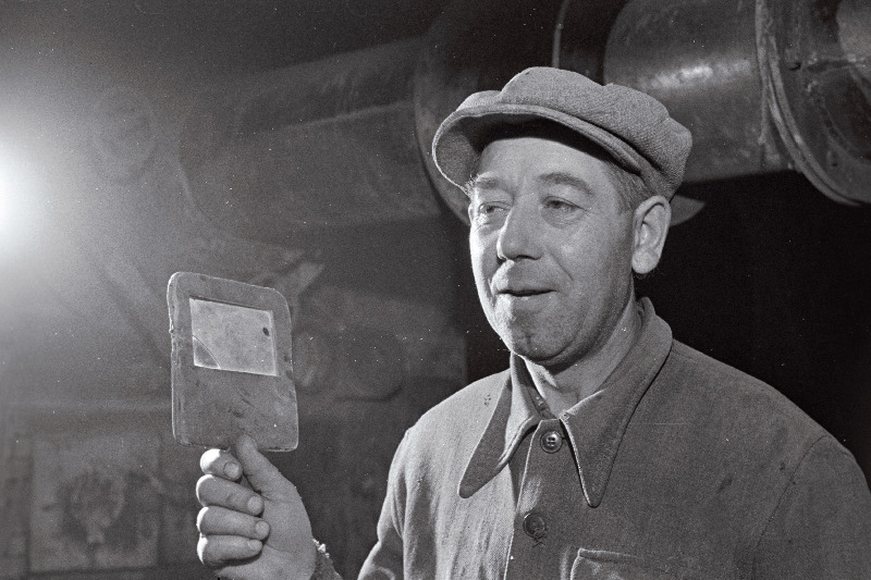 Tsemenditehase Punane Kunda meister Albert Meiner.