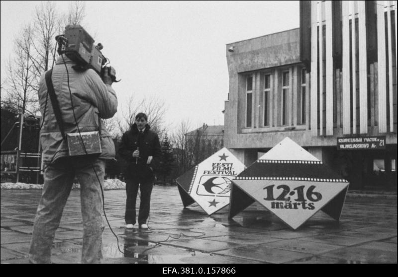 Kultuurimaja “Energeetik”, kus toimub Eesti filmifestival.