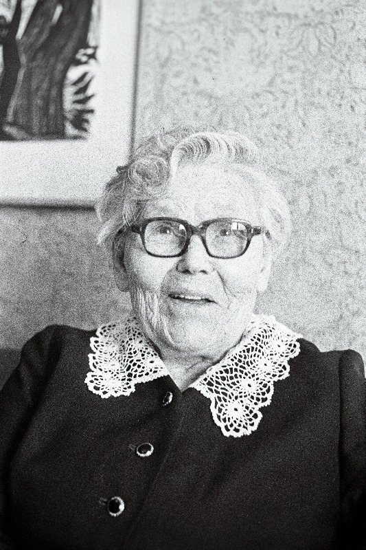 Revolutsiooni- ja isamaasõja veteran Marie Limberg.