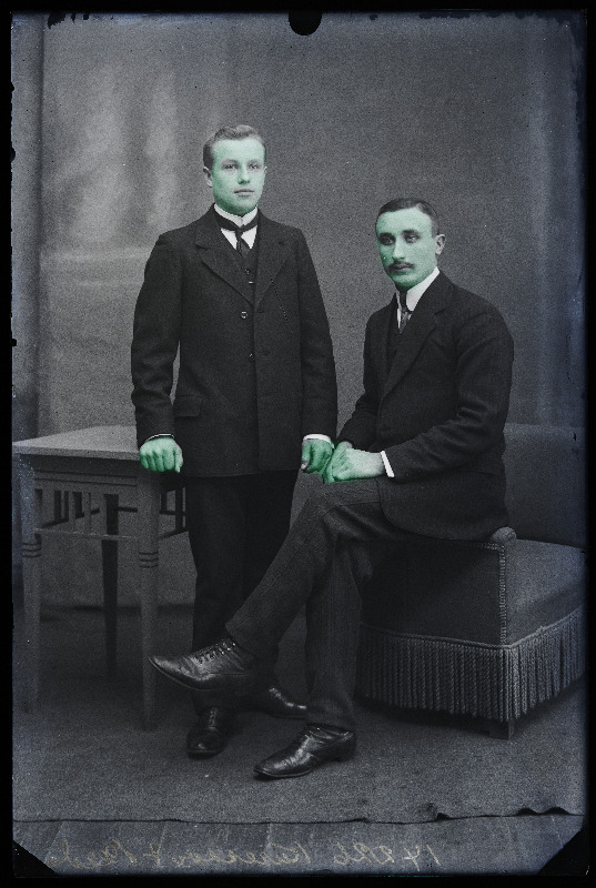 Peedu (vasakul) ja Kuresson [Kuresoo].