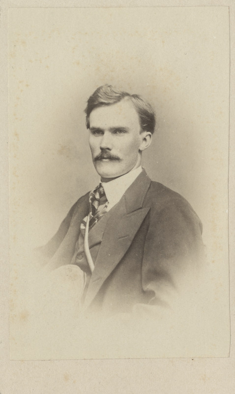 Korporatsioon "Estonia" liige Oskar Hoeppener, portreefoto