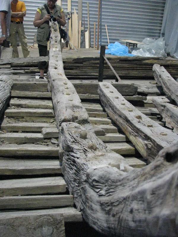 Maasilinna muinaslaev angaaris Noblessneri sadamas.