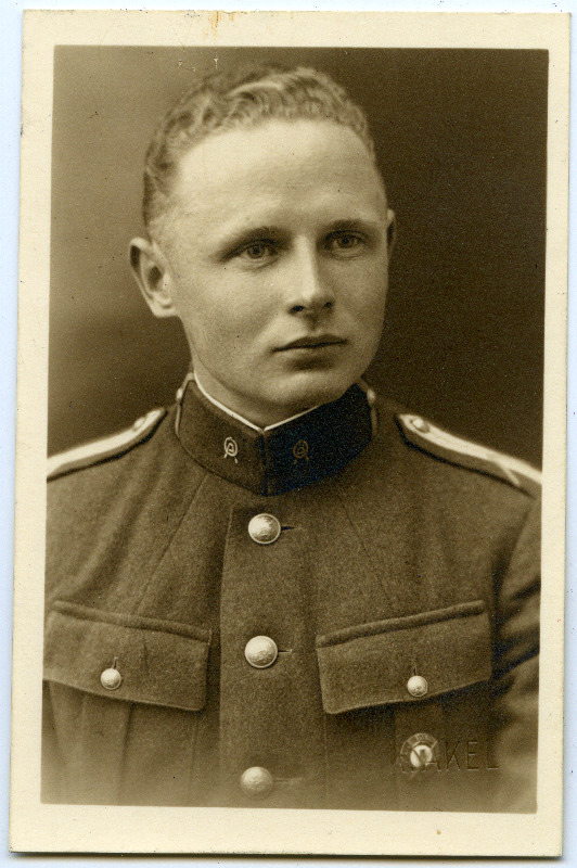 Sõjakooli aspirant Valter Lasdin (Lasting)