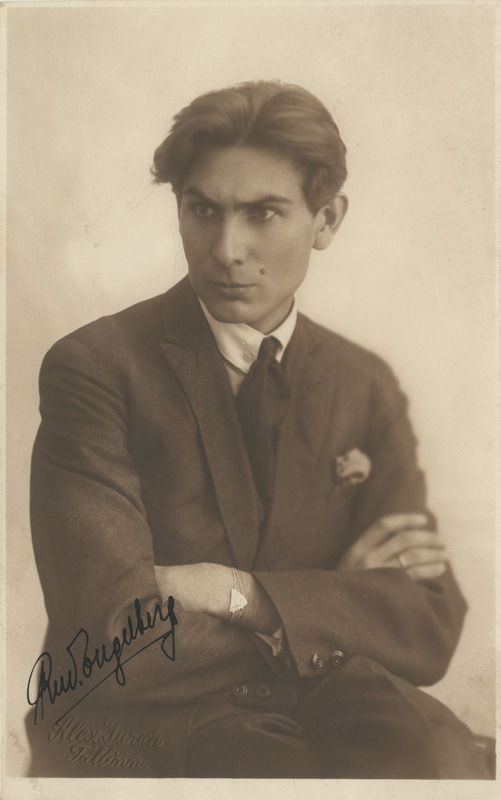 Rudolf Johannes Engelberg, näitleja ja lavastaja, portreefoto