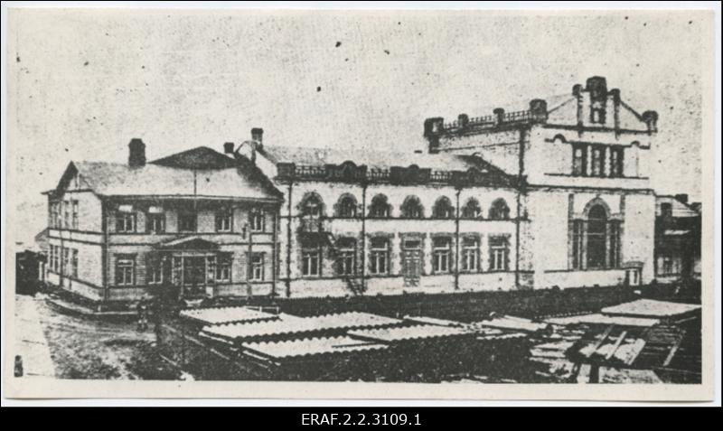 Tööliste karskusseltsi "Võitleja" rahvamaja(seltsimaja) Narvas 1908-1912.