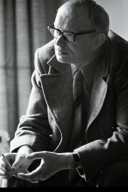 Saksa Demokraatliku Vabariigi kirjanik Heinz Kahlau Tallinnas.