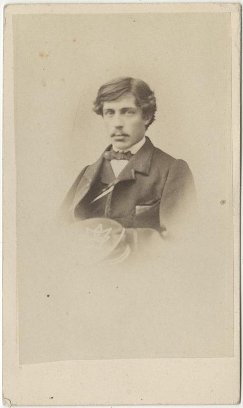 Määratlemata korporatsioon "Estonia" liige, portreefoto