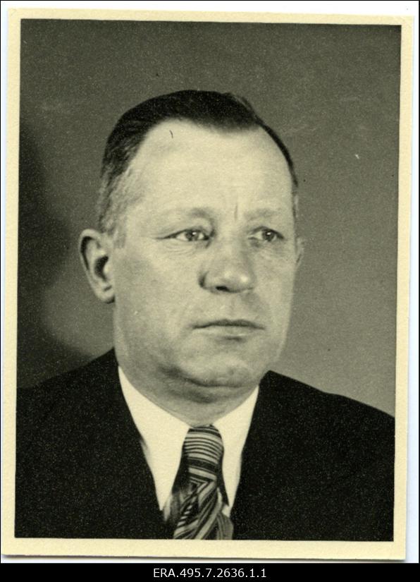 Taimekaitseteadlane Kaarel Leius ( kuni 1938.a. Karl- Johannes Zolk); portreefoto