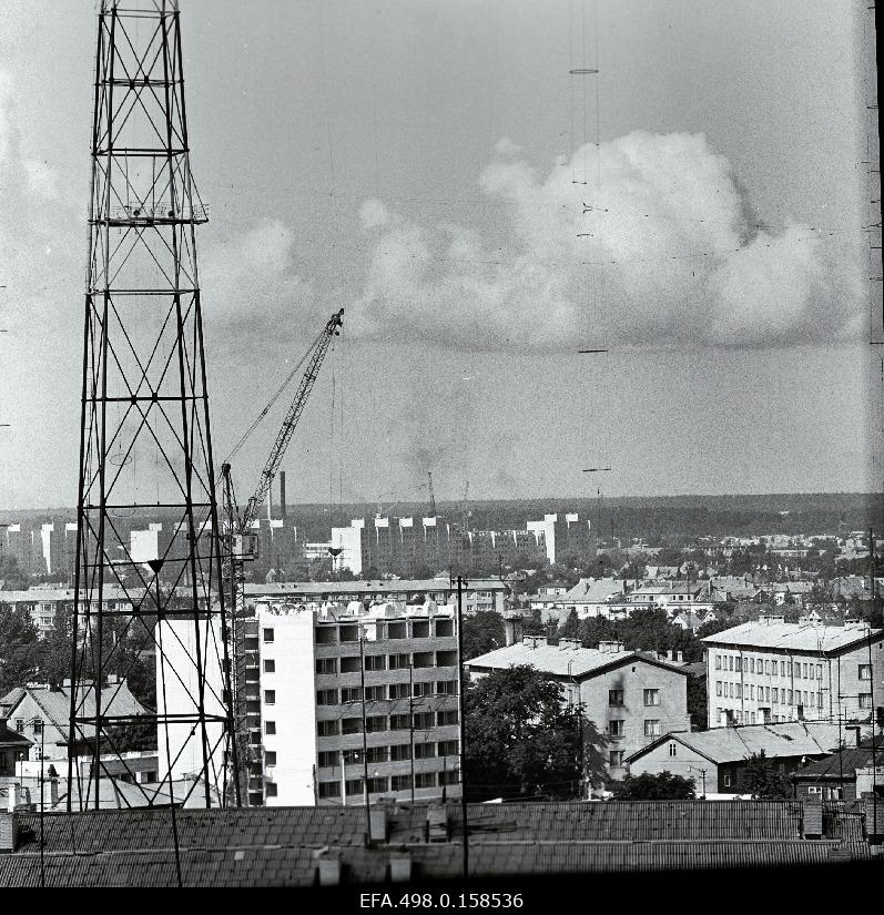 Vaade Tallinnale Ajakirjandusmaja 8-ndalt korruselt.