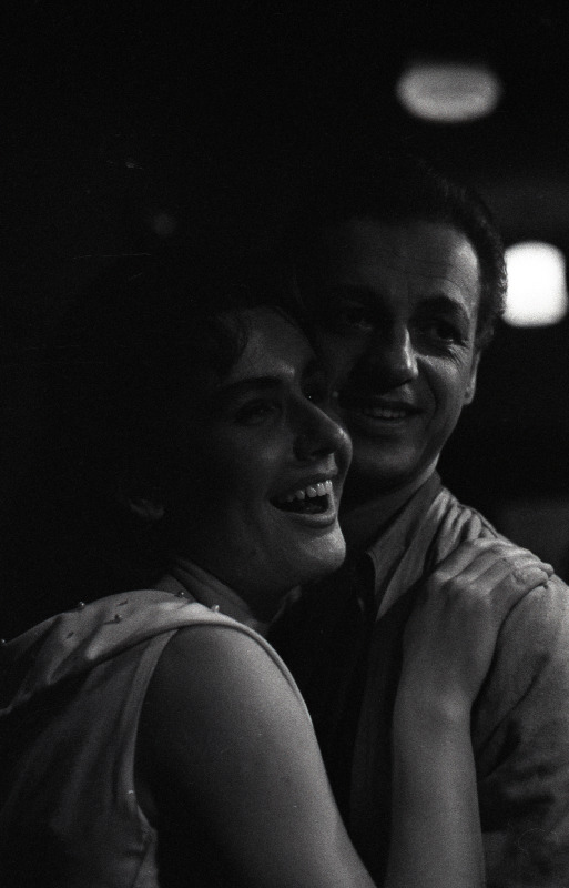 L. Bernsteini muusikal West Side Story teatris Estonia. Maria - Helgi Sallo, Tony – Harri Vasar.