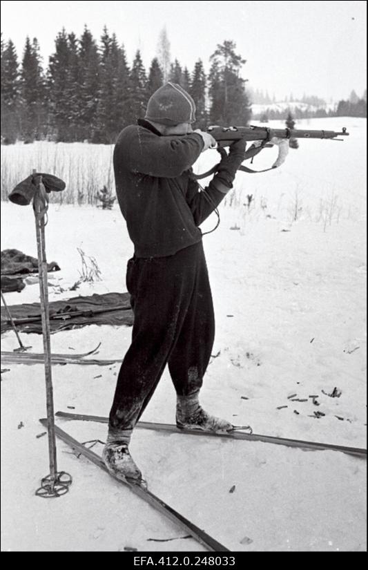 NSV Liidu suusatamise meistrivõistluste ajal Otepääl.