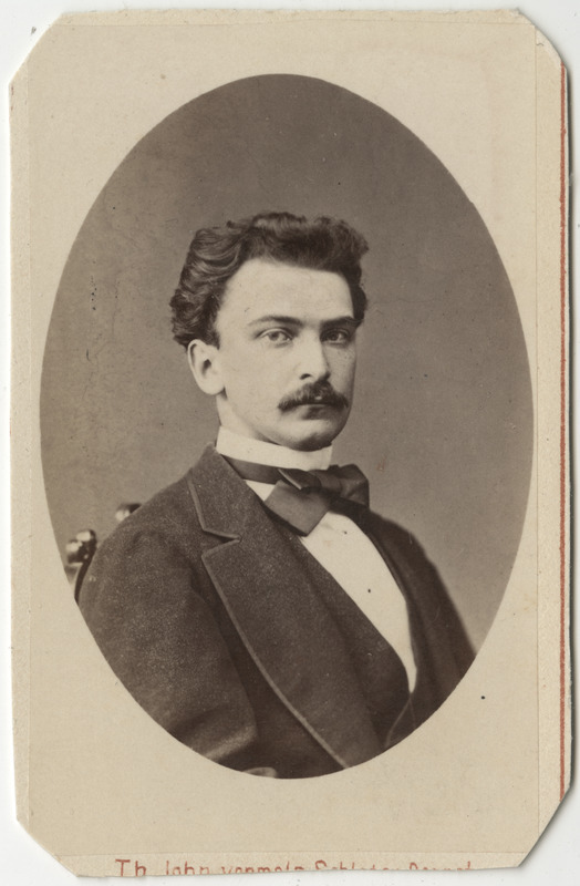 Korporatsioon "Estonia" Johannes Fick, portreefoto