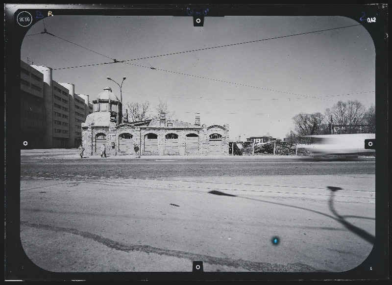 Tallinn, Narva mnt 49. Stereofotogramm-meetriline mõõdistamine.