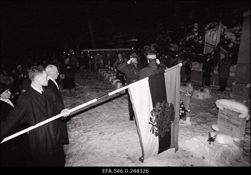 Eesti Vabariigi 75. aastapäeva tähistamine.