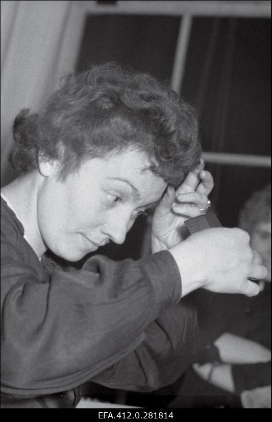 Tartu Naha- ja Jalatsikombinaadis (Juta Randoja)