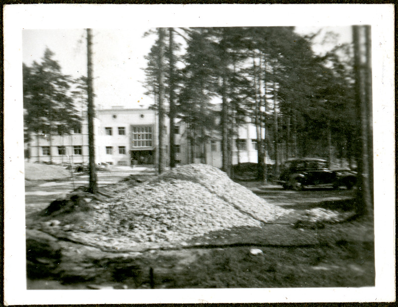 Sõjaväe sanatooriumi ehitus Nõmmel