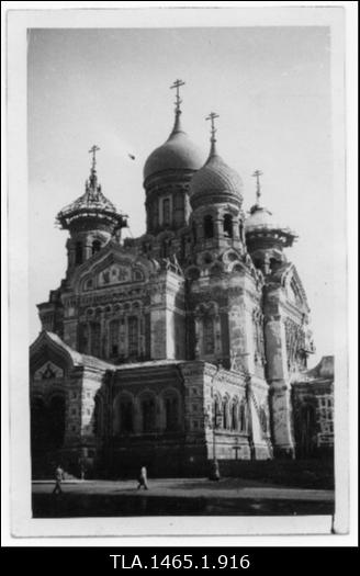 Aleksander Nevski katedraal Toompeal. (Tornikiivrite restuareerimine)