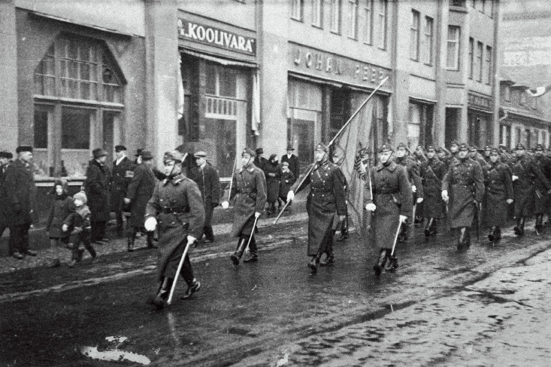 Kaitseliidu Tartu Malev. Suurtükiväe divisjon. Ülevaatused, õppused.
