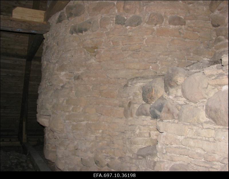 Harju-Risti kirik. Sisevaade. Katusealune.