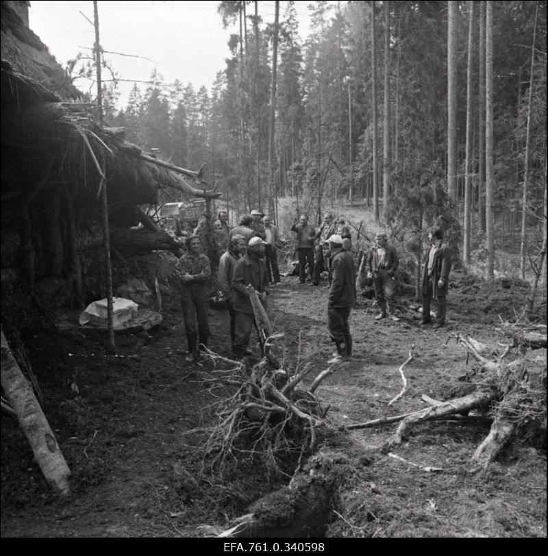 Stuudio "Tallinnfilm" muusikaline lastefilm "Nukitsamees". Filmi võttegrupp.