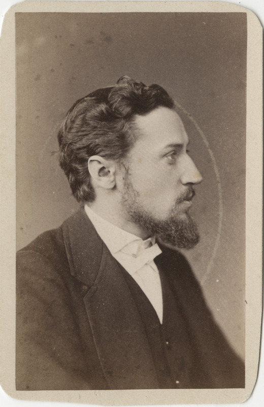 Korporatsioon "Estonia" liige Nikolai Demin, portreefoto
