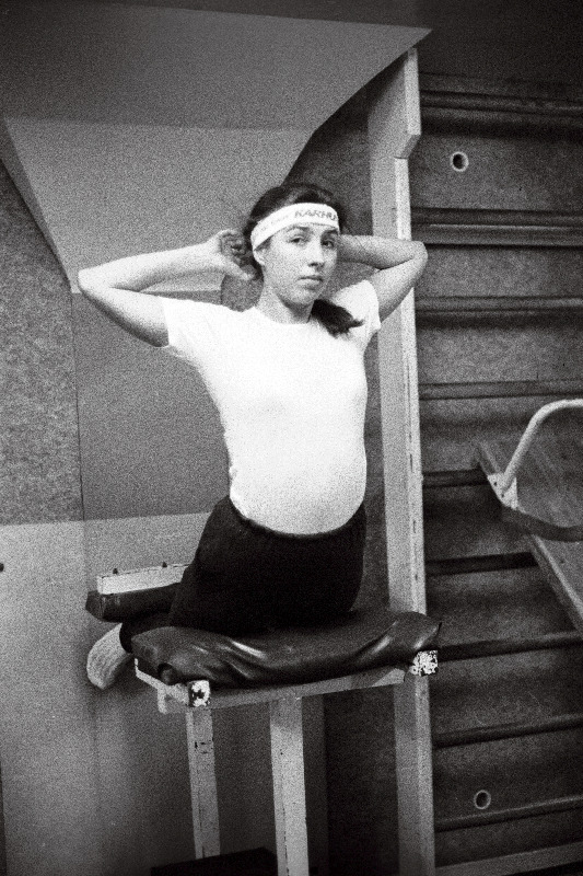 Treening vanalinna terviseklubis.