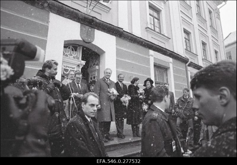 Rootsi kuningas Karl XVI Gustav ja kuninganna Silvia külaskäigul Eestisse.