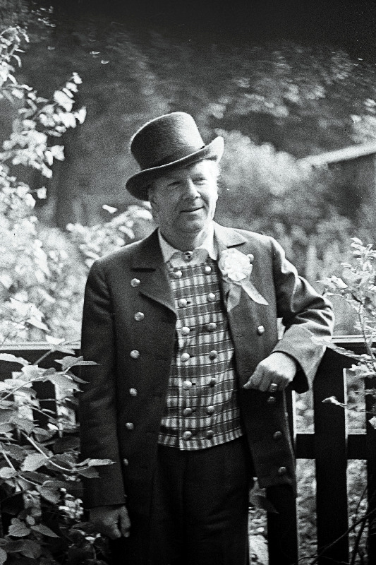 1981.a. rahvatantsupeo sõpruskontserdi pealavastaja Ahto Nurk.