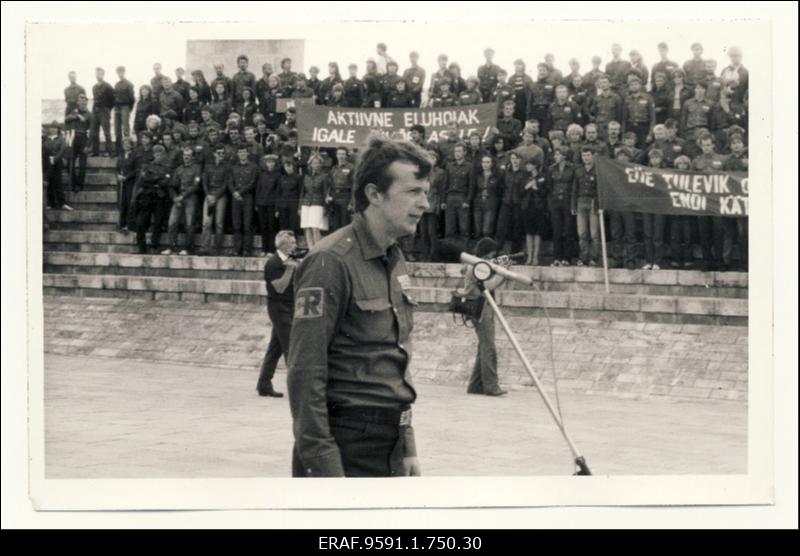 EÜE-84 töösuve avamine Tallinnas Maarjamäel I