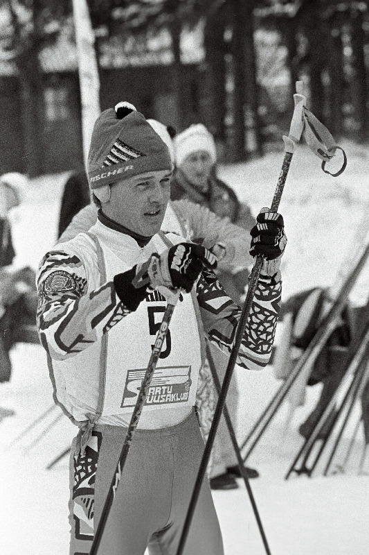 Murdmaasuusataja Taivo Kuus X Viru maratonil Vooremäel.