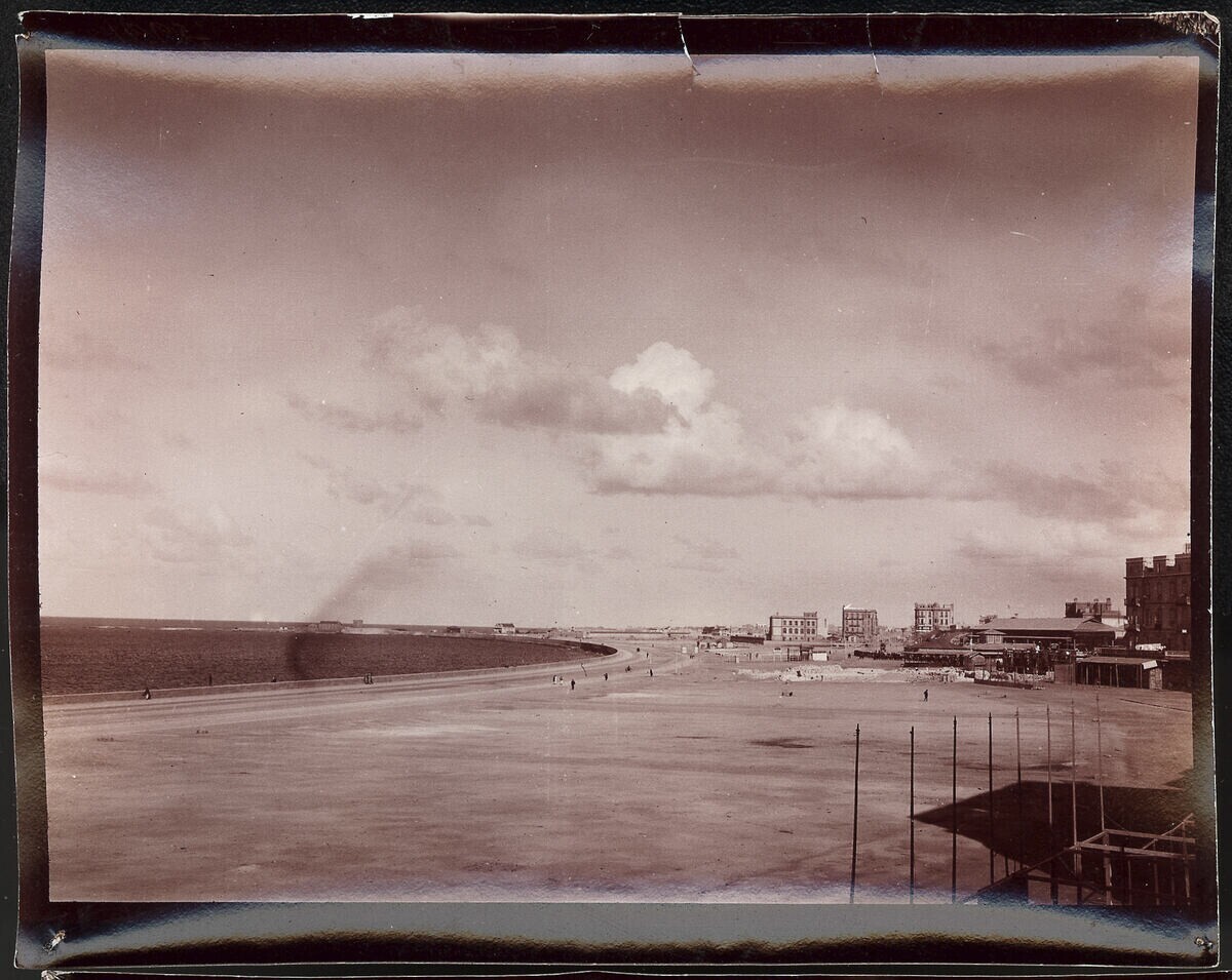 Alexandrien, Ausblick vom Balkon des Windsor Hotel auf den alten (östlichen) Hafen