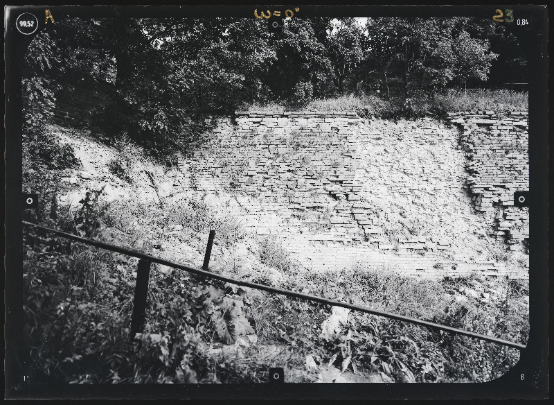 Narva linn. Bastionid. Narva linnakindlustused. Stereofotogramm-meetriline mõõdistamine.