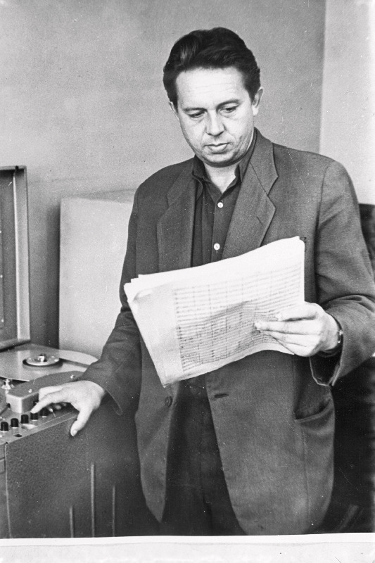 Helilooja Ülo Vinter.