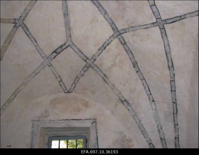 Harju-Risti kirik. Sisevaade. Laevõlv.