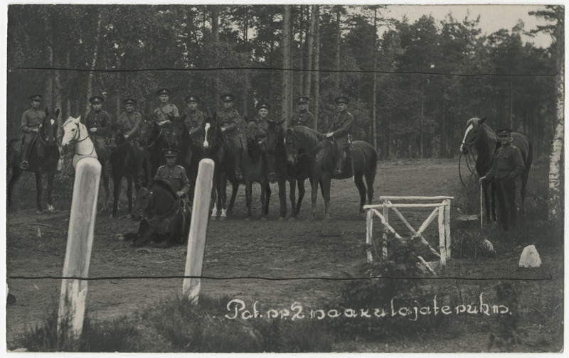 2. Diviisi suurtükiväegrupi rännak Jägala laagrist Tartusse 21.-25.07.1928, maakuulajad ehk luurerühm maanteel