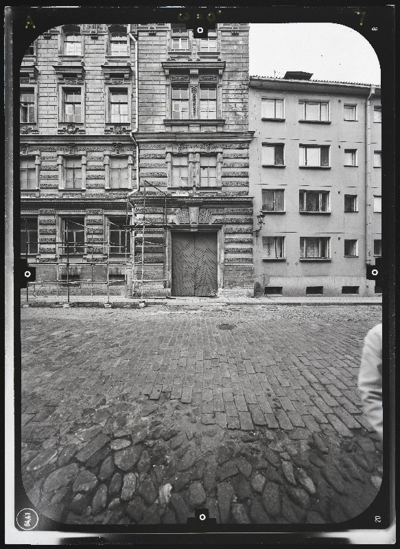 Tallinn, Vanalinna kvartal nr 18. Stereofotogramm-meetriline mõõdistamine.