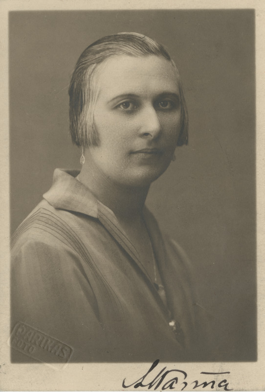 Anna Varma, Eesti kooliõpetaja, portreefoto