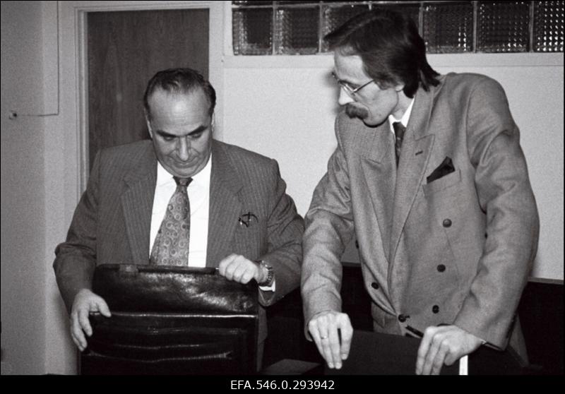 Kohtuistung Läänemaa Vabatahtlike Jäägerkompanii ülema Asso Kommeri üle.