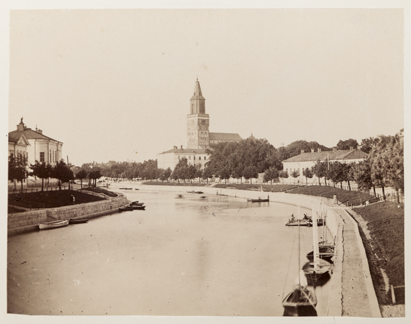 Aurajoki ja Turun tuomiokirkko