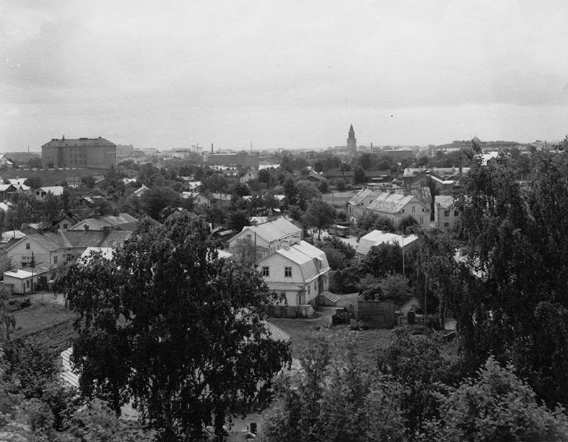 Näköala Rieskalähteen kalliolta