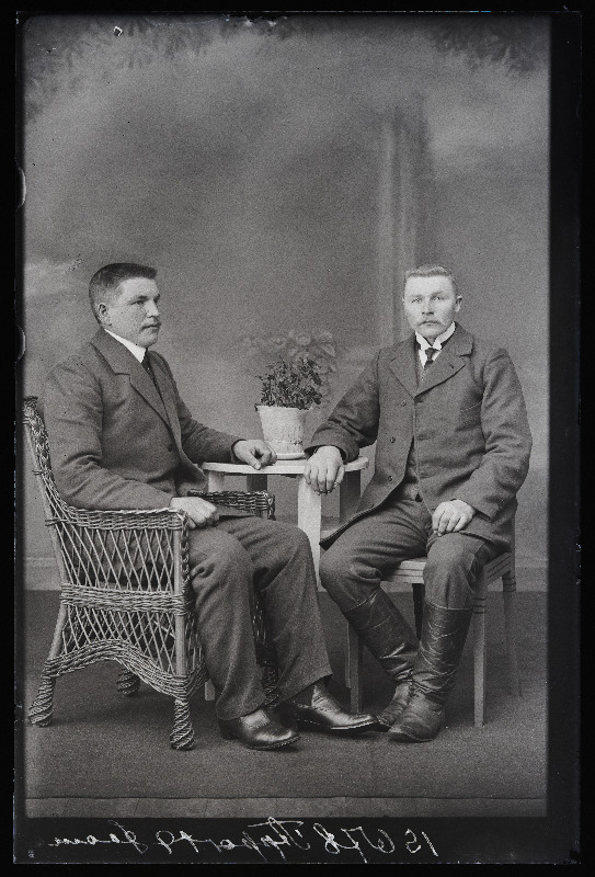 Hans Jaama (vasakul) ja Joh. Apart [Appart].