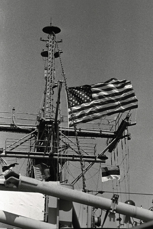 Ameerika Ühendriikide fregatt USS Hawes FFG - 53 Tallinnas.