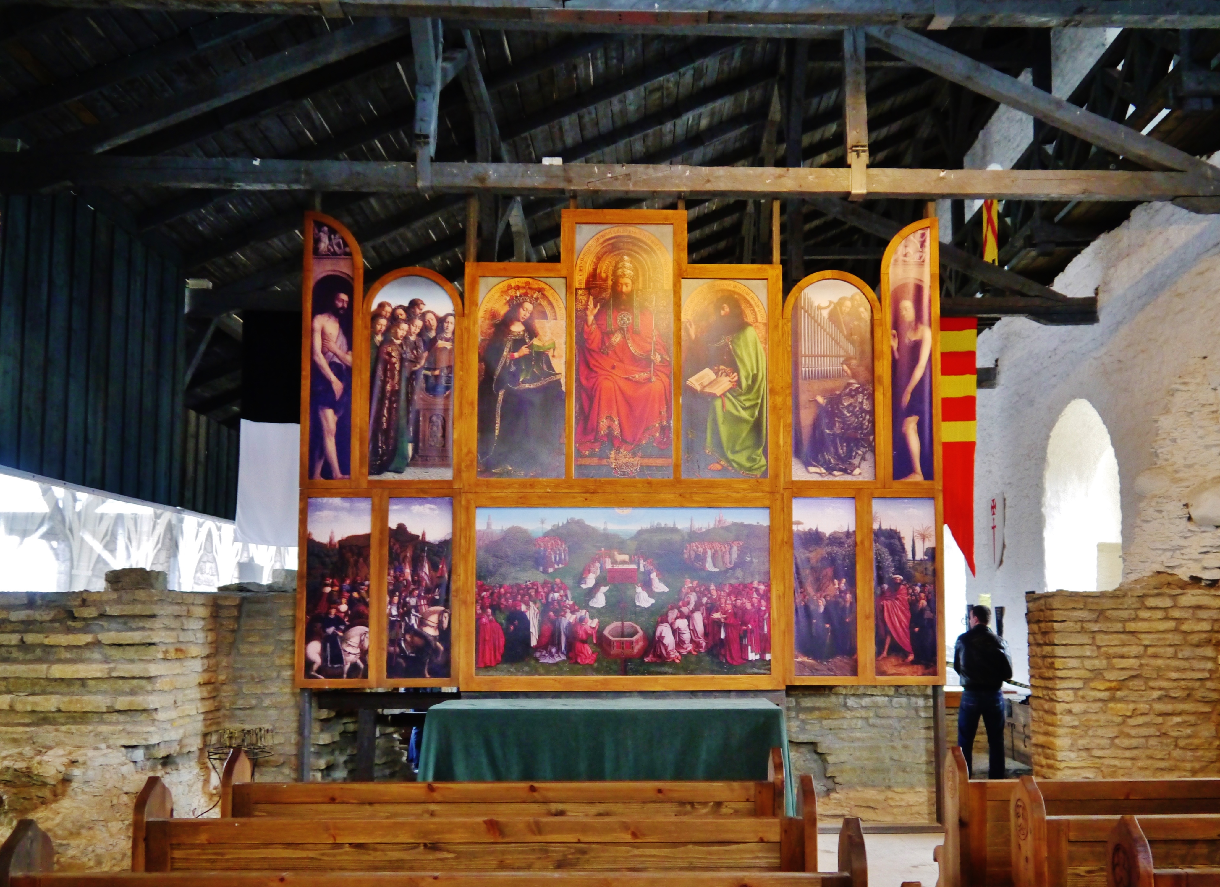 Rakvere Ordensburg Rakvere Innen Kapelle - Chapel of Rakvere Castle, Rakvere, Estonia