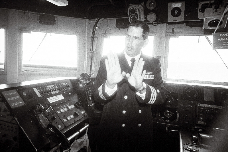 Kapten Bruce J. Cuppett Fiegatt  "Clark FFC-11".