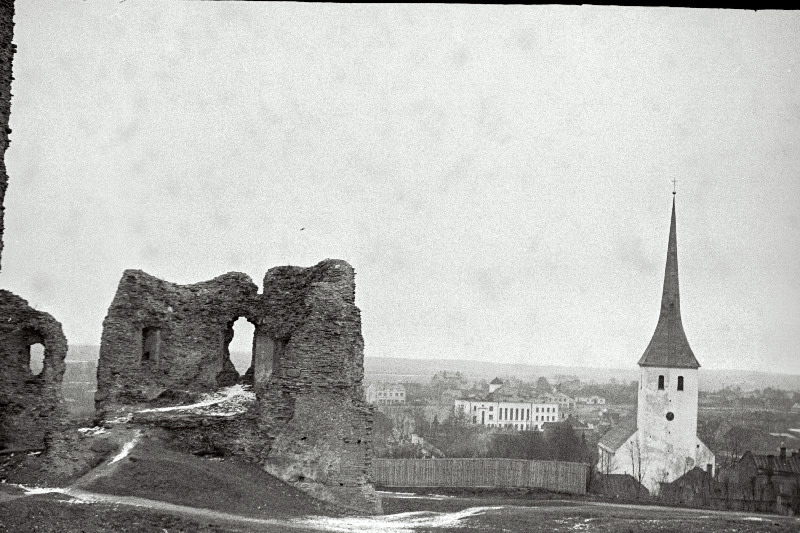 Rakvere ordulinnuse varemed.