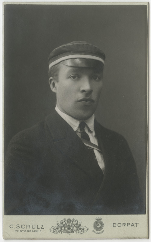 Korporatsioon "Estonia" liige Otto von Schulmann, portreefoto