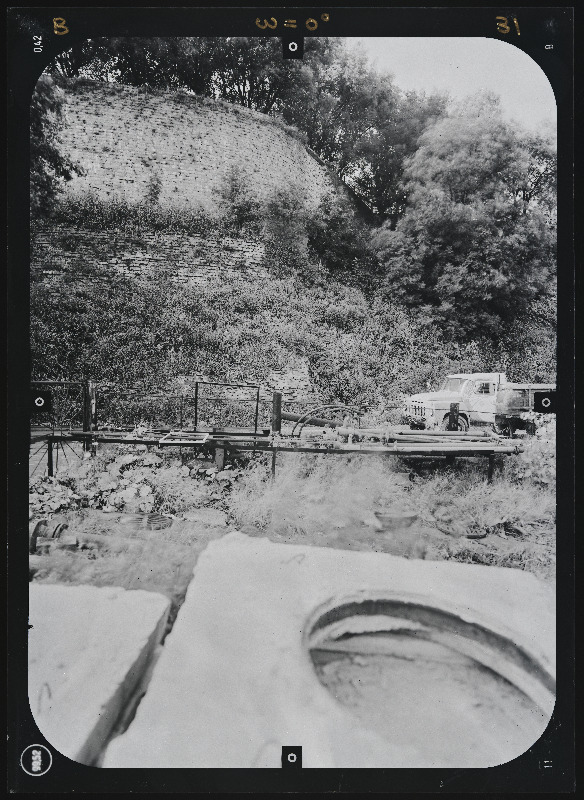 Narva linn. Bastionid. Narva linnakindlustused. Stereofotogramm-meetriline mõõdistamine.